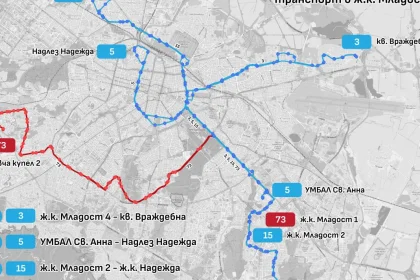Столична община обяви 24 ключови промени в градския транспорт