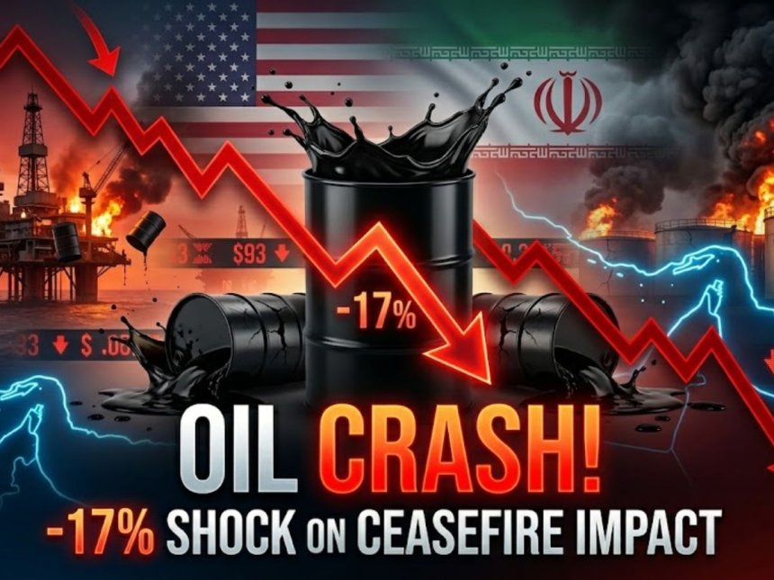 Петролът се срина с над 10% след примирието между САЩ и Иран