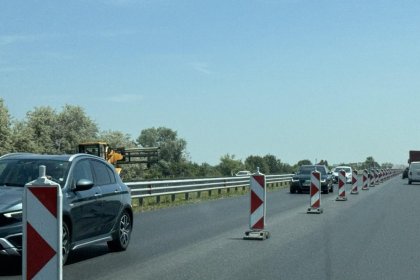 Свалиха скоростта на „Тракия“ край Пазарджик на 100 км/ч заради неравности