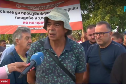 Протест на земеделците в Сливенско заради срив на пазара