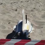 Части от дрон изплуваха на плаж Кабакум край Варна